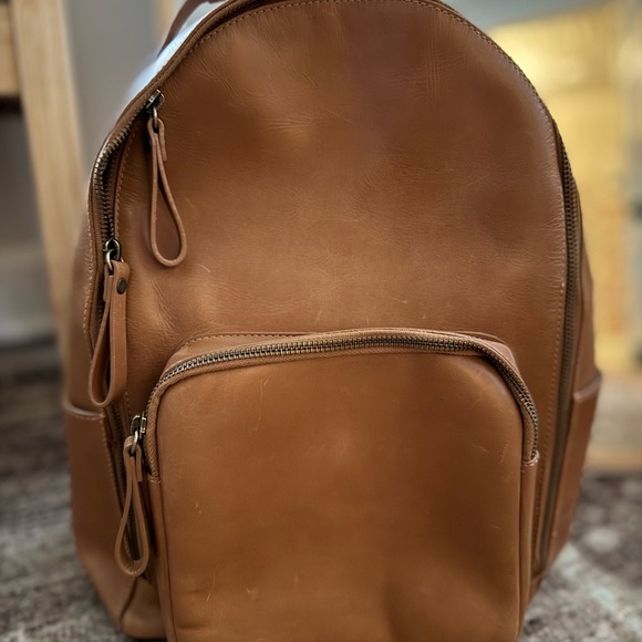 Able Rosa Leather Backpack - Picture 6 of 7